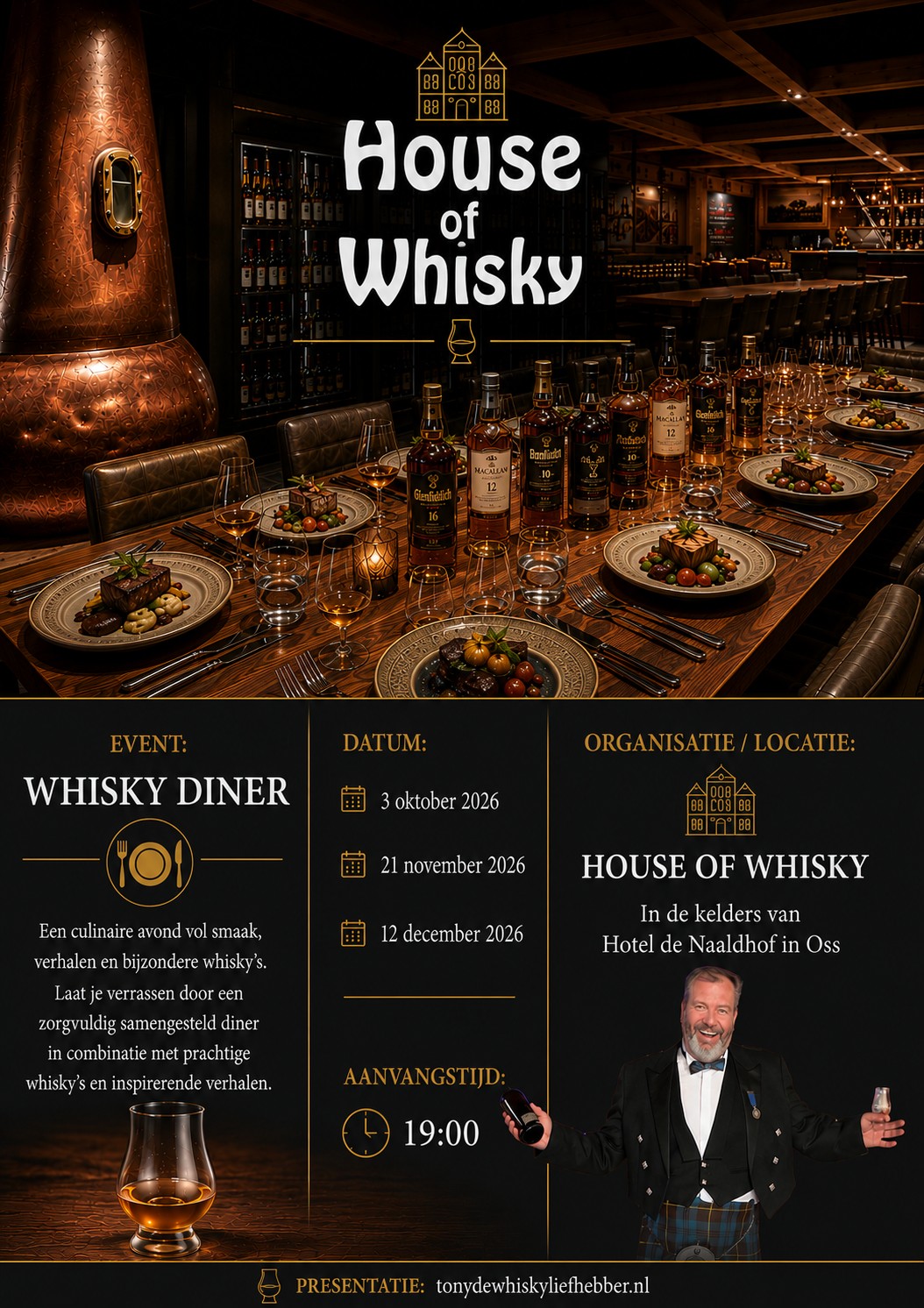 Flyer van House of Whisky