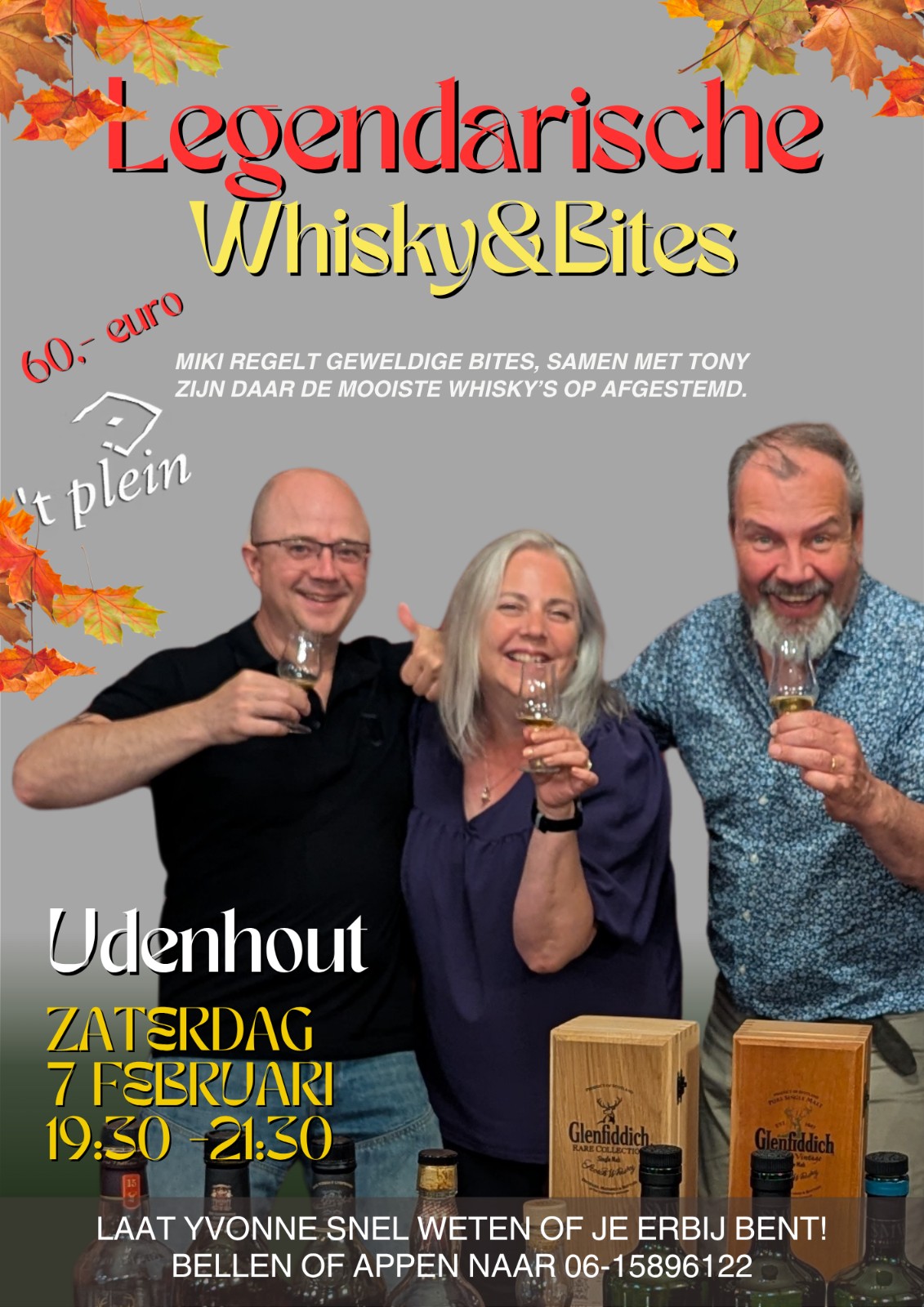 Flyer van Whisky & Bites