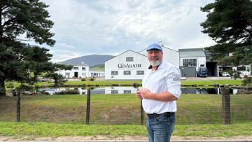 Lineup van GlenAllachie visit