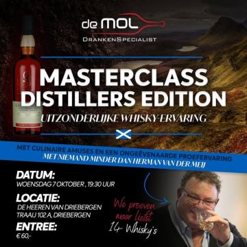 Flyer van The Classic Malts bij de Mol