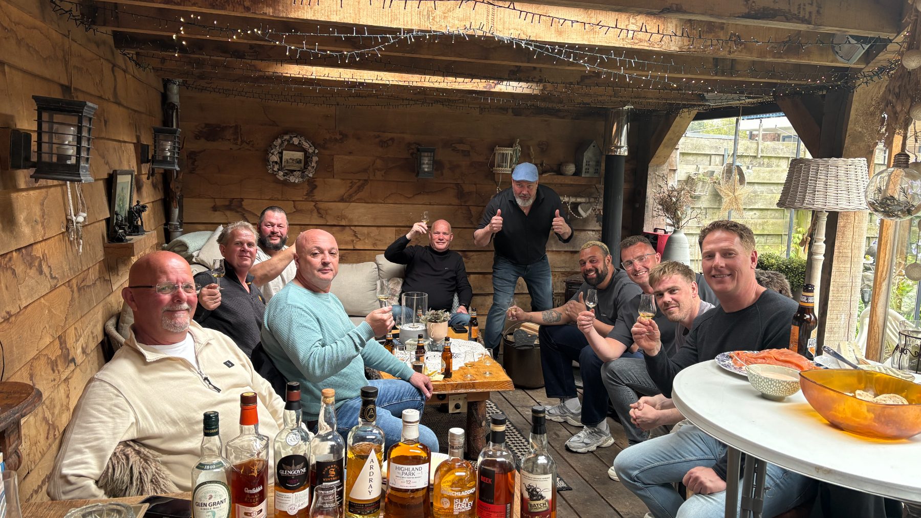Foto van Proeverij bij de mannen
