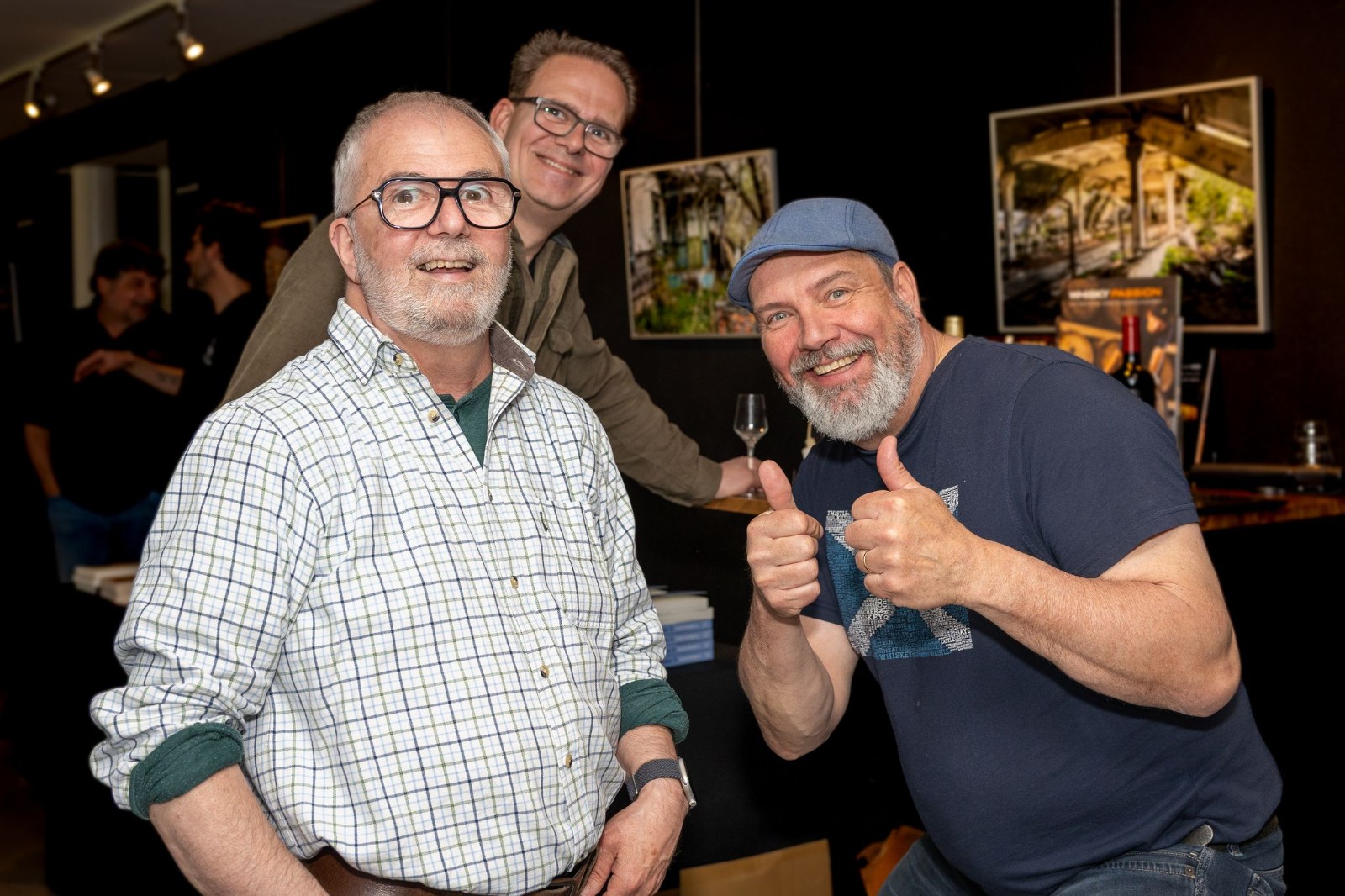 Foto van Whisky Event Boek presentatie