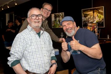 Publiek van Whisky Event Boek presentatie