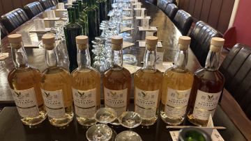 Lineup van Patrick's whiskybar proeverij