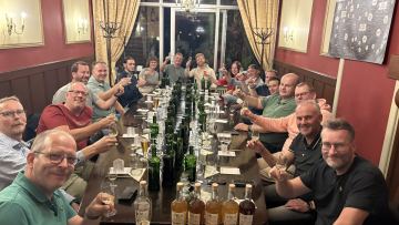Publiek van Patrick's whiskybar proeverij