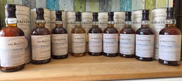 Lineup van Tun 1509 vertical tasting