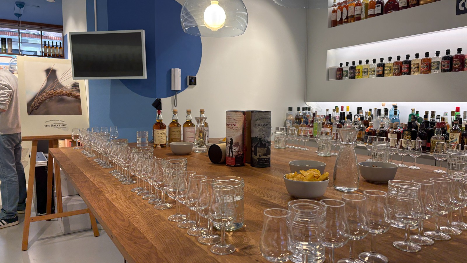 Flyer van The Balvenie tasting