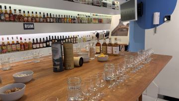 Lineup van The Balvenie tasting
