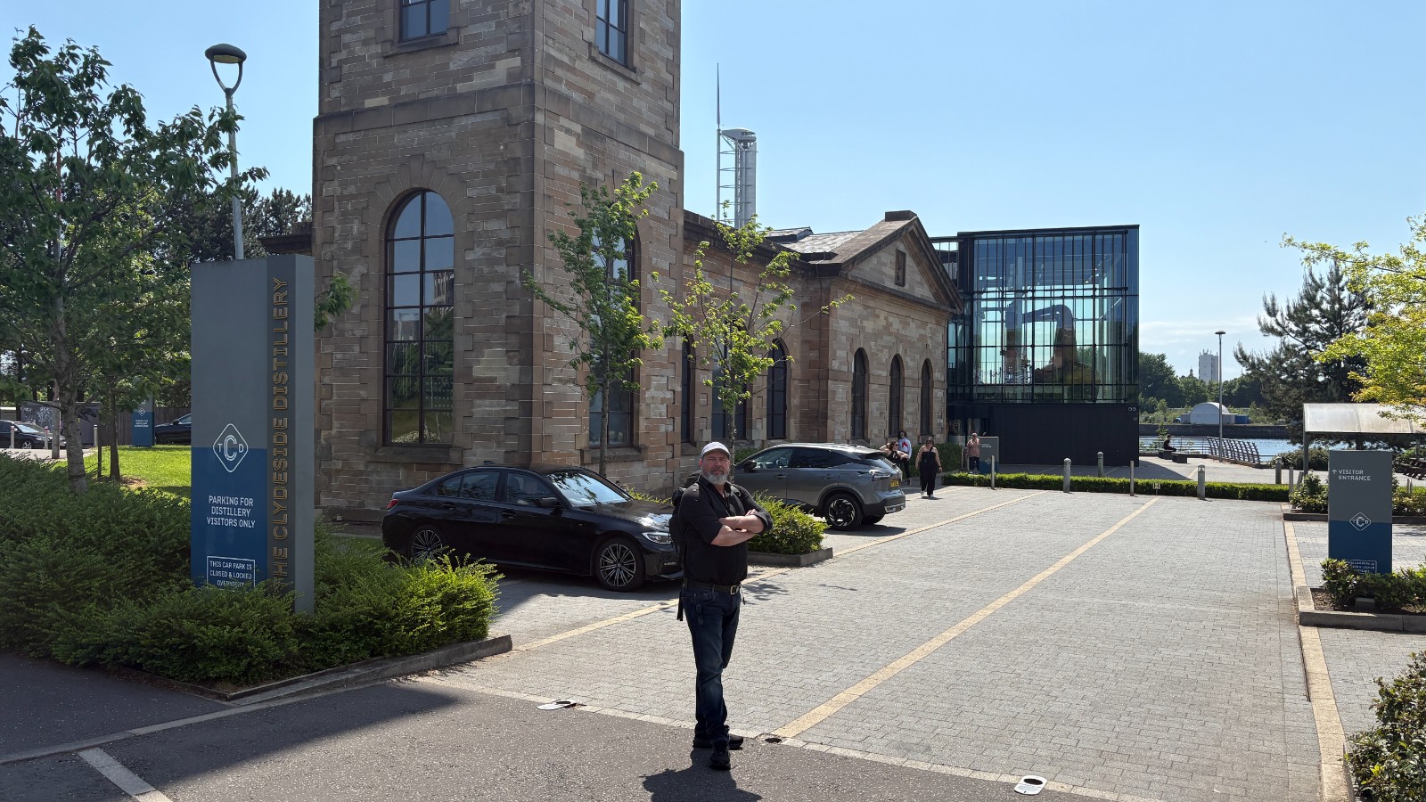 Flyer van Clydesite visit