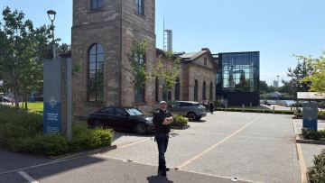 Flyer van Clydesite visit