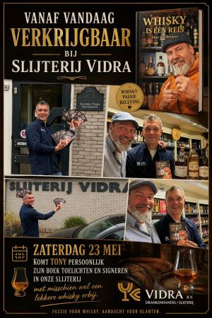 Flyer van Boek lancering