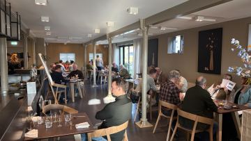 Publiek van Whisky lunch bij Chun