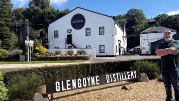 Lineup van Glengoyne visit