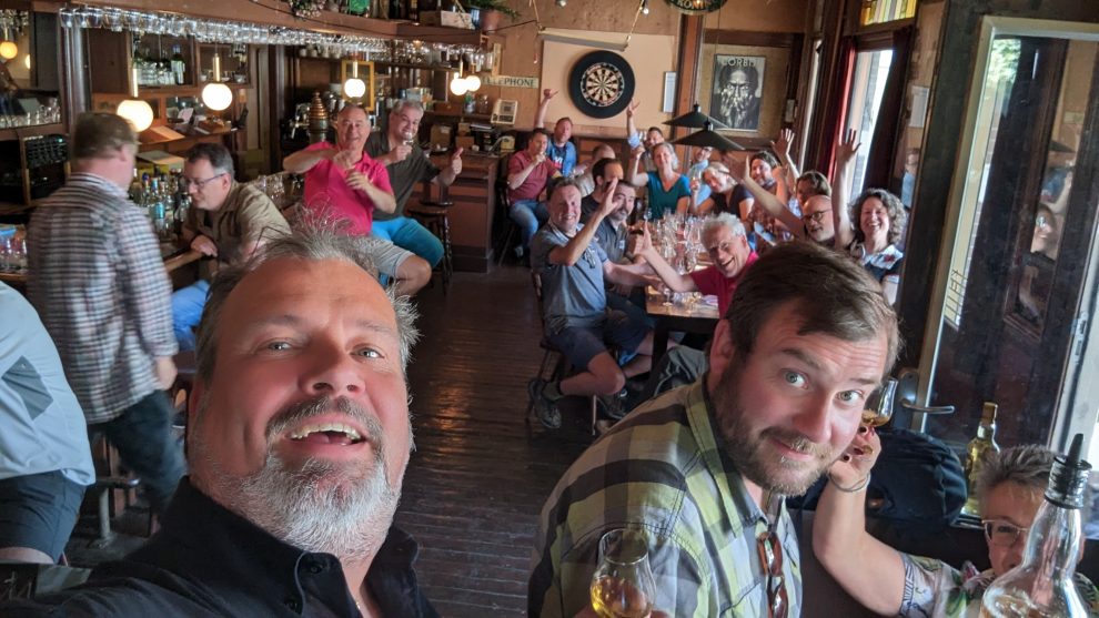 Proeverij voor mijn whiskyclub